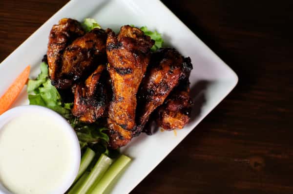 wood grilled wings