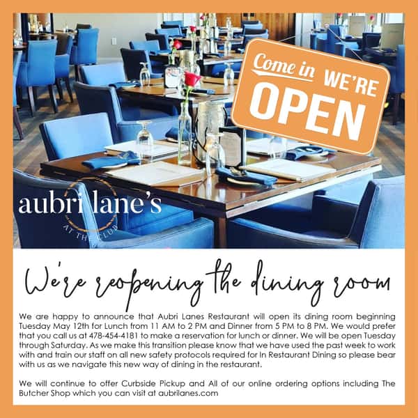 dine-in flyer