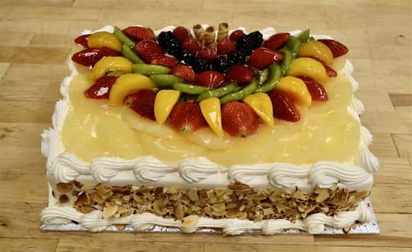 fruit with almonds