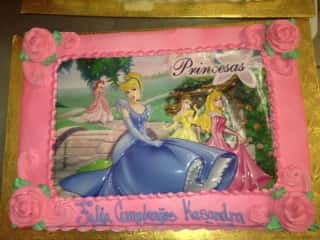 disney princess birthday cake