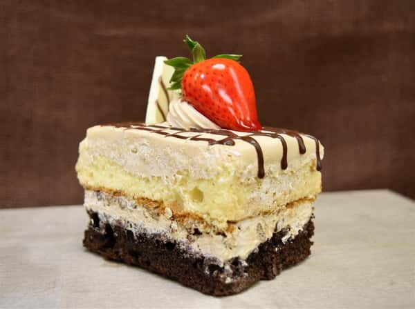 nescafe cake slice