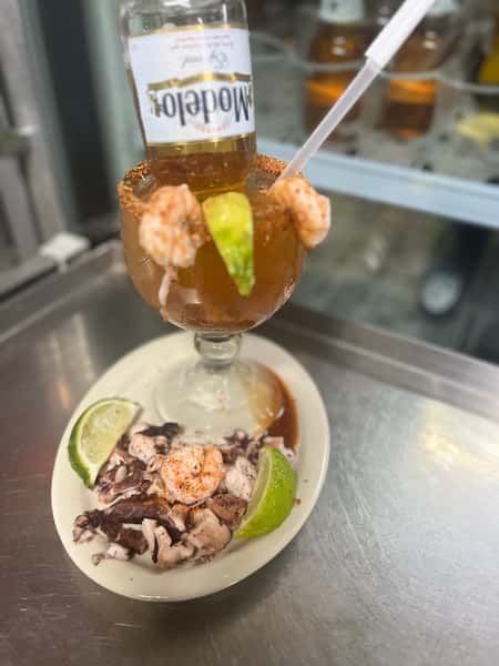 Michelada Preparada