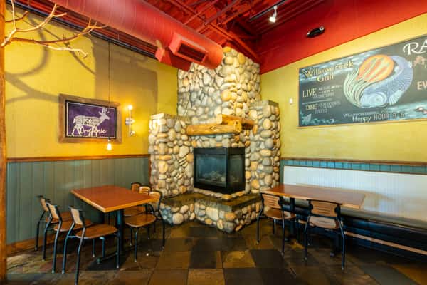 inside restaurant