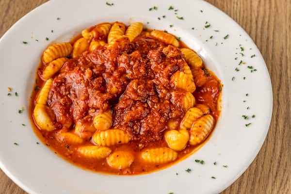 Gnocchi w Meat Sauce