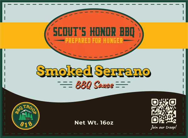 Smoked Serrano BBQ - 16oz
