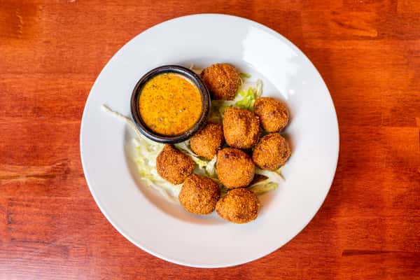 Hush Puppies Main Roux Dat Creole Restaurant in CA