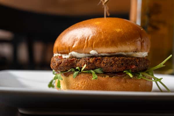 spring veggie burger