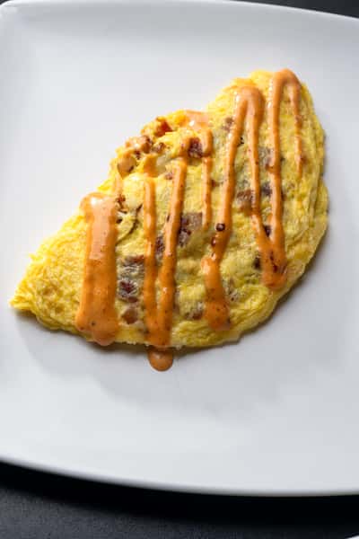 Winter Ham & Cheese Omelet