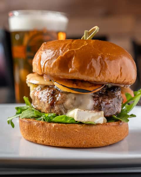 Apple Brie Burger