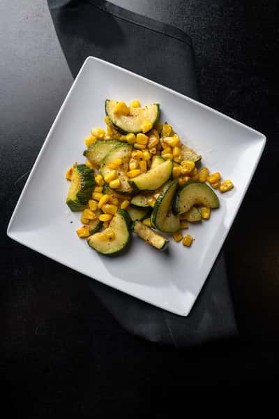 Zucchini Corn Hash