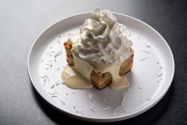 cococut bread pudding