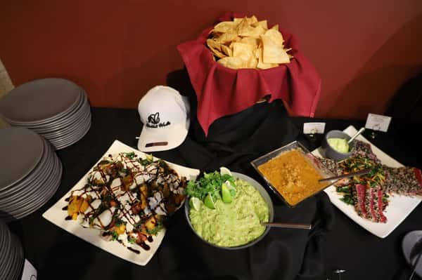 private event catered guac and chips
