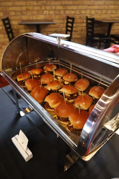mini smash burgers