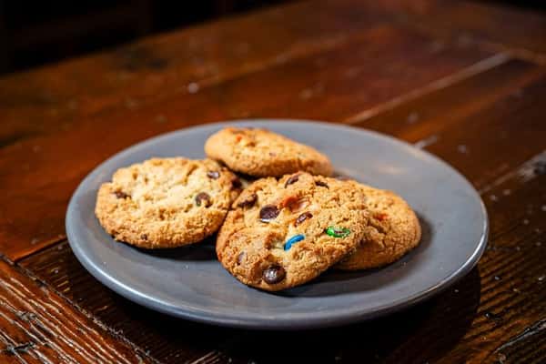 Chocolate Chip and M&M Cookies