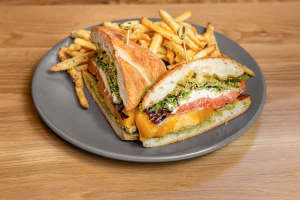 Burrata Caprese Sandwich