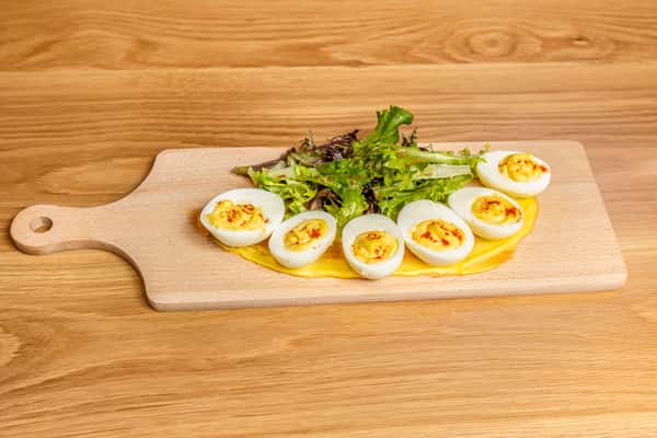 deviled eggs