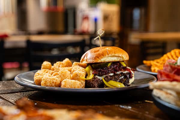Bacon Jam Smash Burger