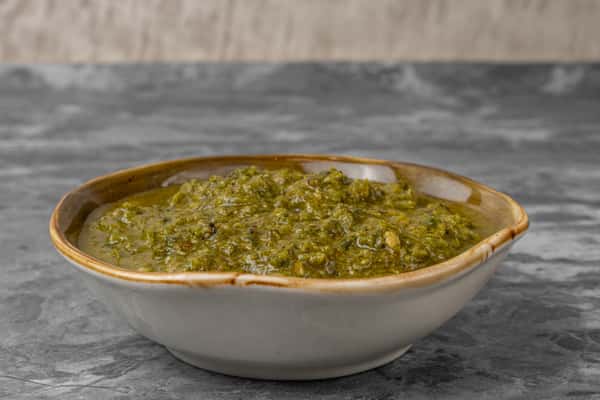 Green Zhoug (Spicy Cilantro Sauce)