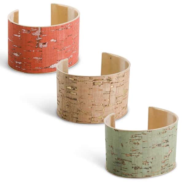 Cork Cuff Bracelet in 3 colors