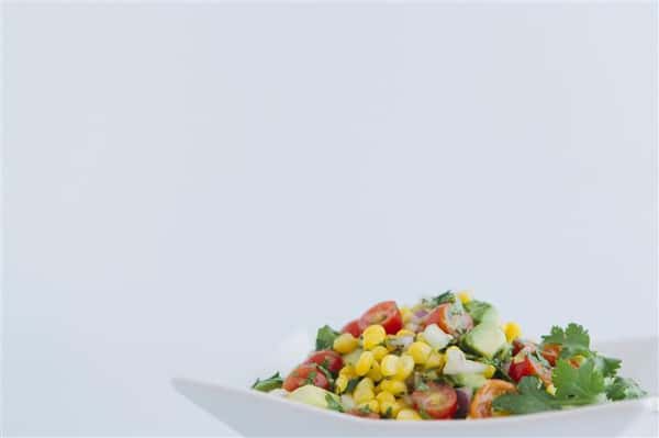 Salad with corn