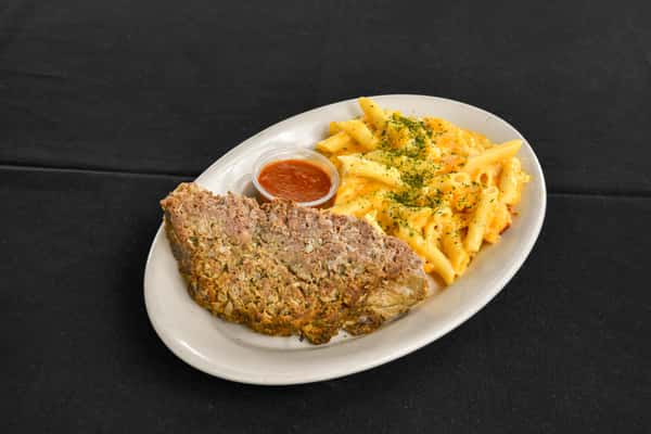 Meat Loaf with Baked Macaroni