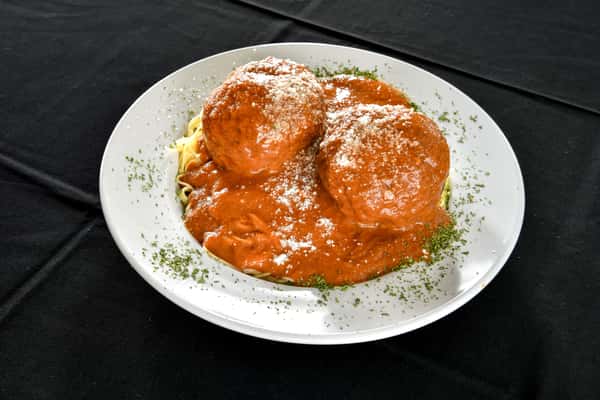 Meatballs W/ Spaghetti