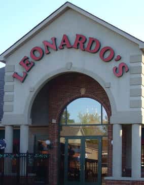 front entrance of Leonardo's