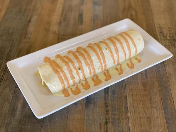 tortilla with sauce