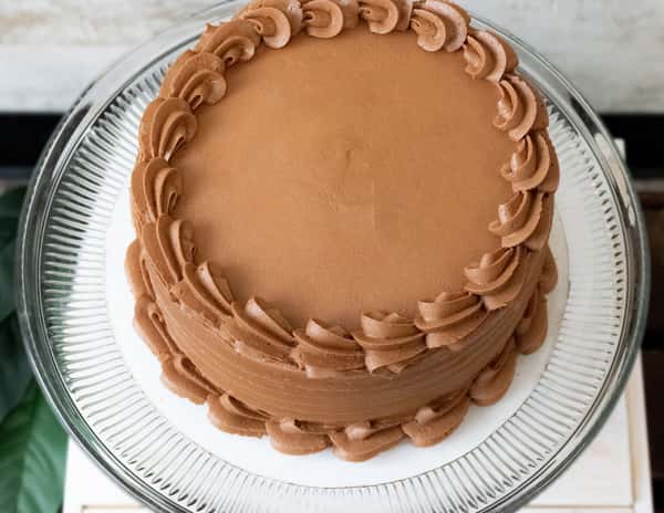 Double Fudge Cake: Chocolate Buttercream or Vanilla Buttercream