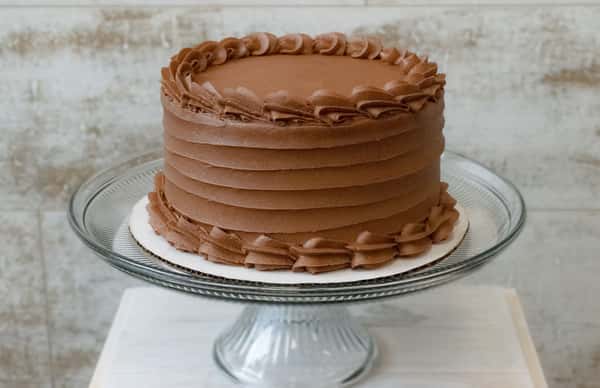 Gluten Friendly Yellow Cake: Chocolate Buttercream or Vanilla Buttercream