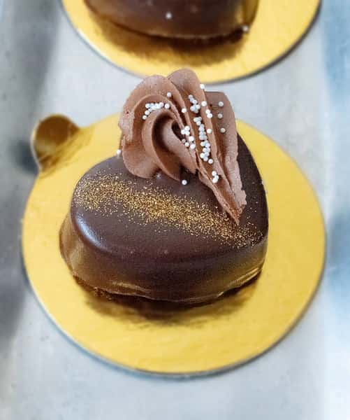 Flourless Chocolate Hearts