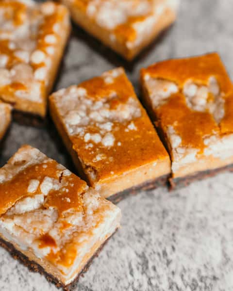 Pumpkin Cheesecake Bar - Dozen