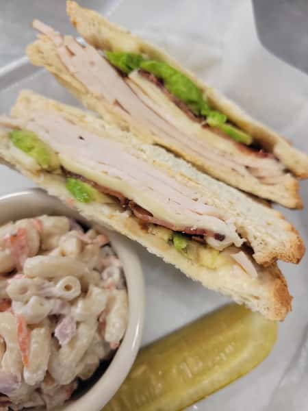 Turkey, Swiss, & Bacon Panini