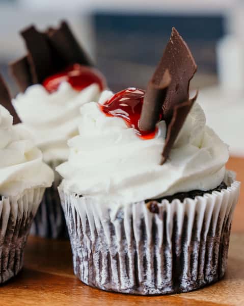 Black Forest Cupcakes - 6 count