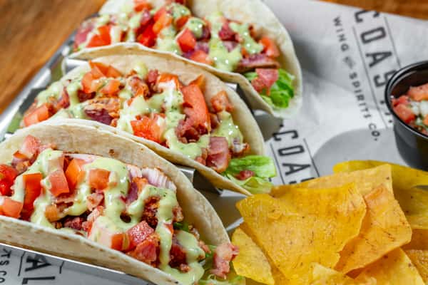BLT Ahi Tuna Tacos