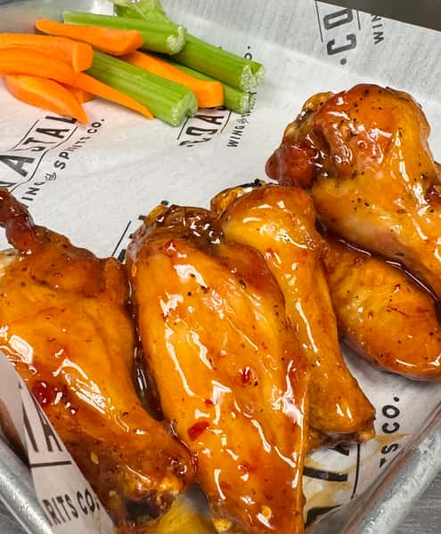 Korean Thai Chili Wings