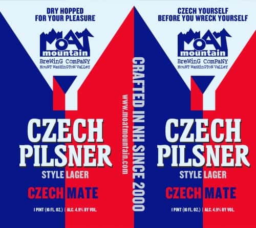 Moat Mountain Czech Pilsner - NH 4.9%