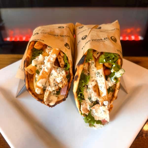 Blackened Chicken Gyros