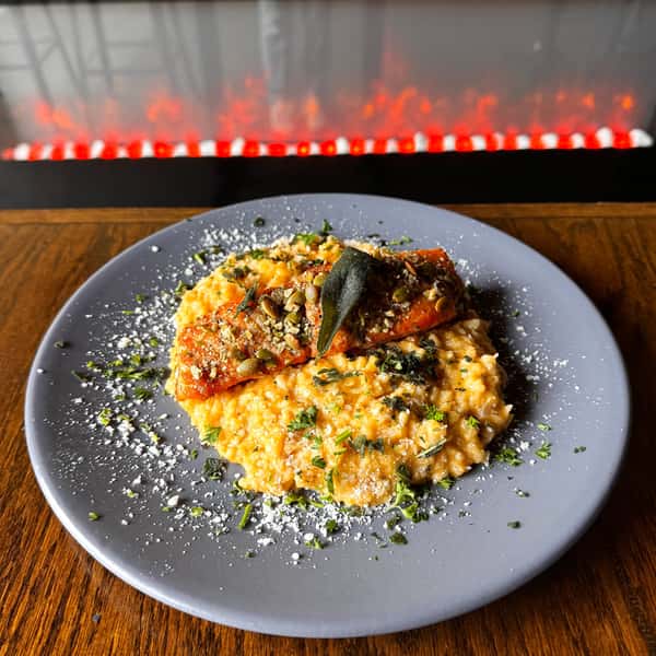 Salmon & Butternut Risotto