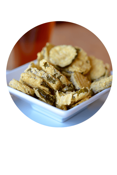 HIP PEAS FRIED PICKLES