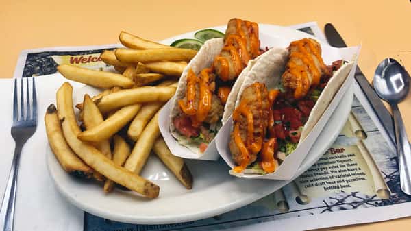 Seafood & Chicken Tacos