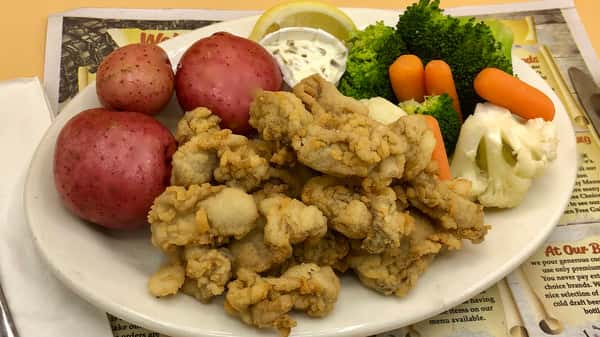 Fried Fresh Oysters