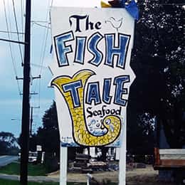 1979 Original Fish Tale Sign
