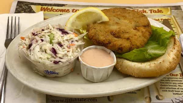 Lunch Crab Cake Sandwich Platter
