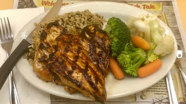 Fresh Charbroiled All Natural Boneless Chicken Breast