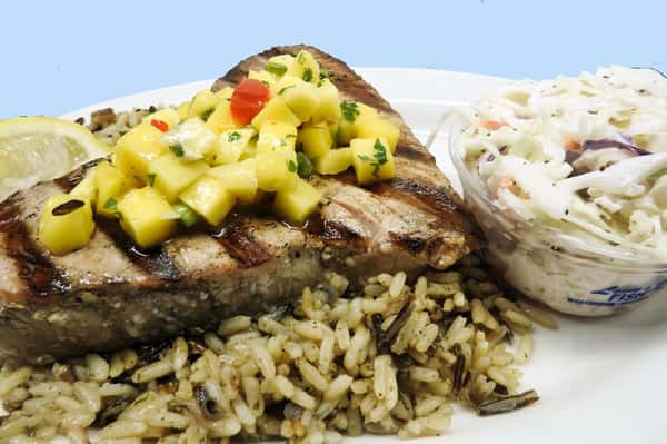 Fresh Charbroiled Yellowfin Tuna