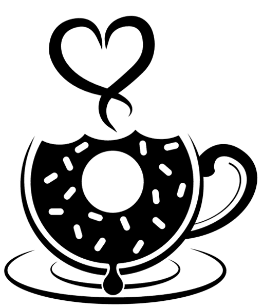 Doughnut coffee cup