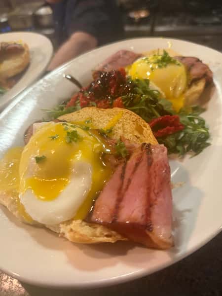 Italian Ham Benedict
