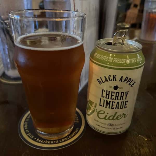 Cherry limeade cider