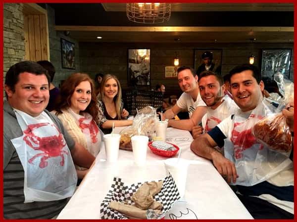 table with people